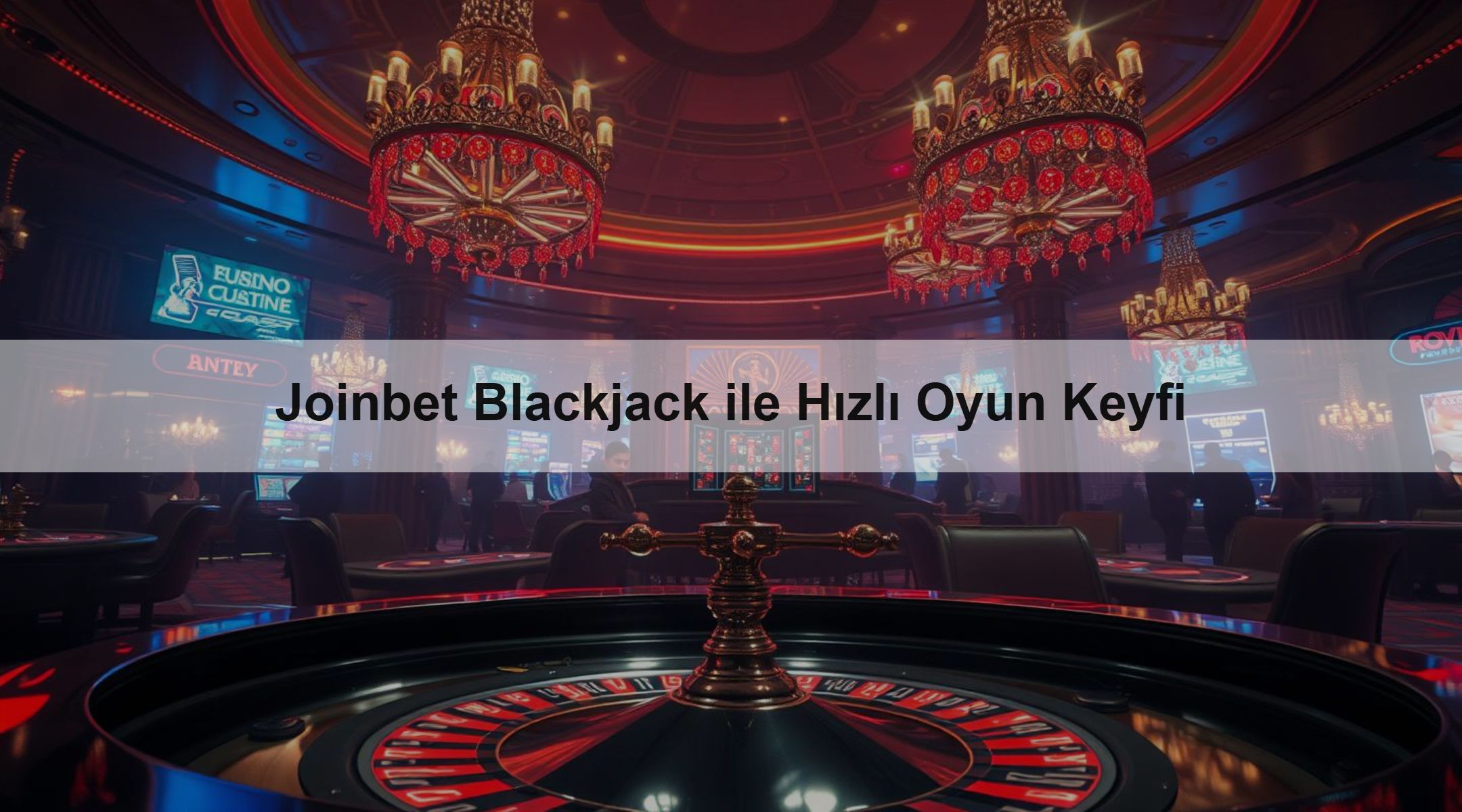 Joinbet Blackjack ile Hızlı Oyun Keyfi